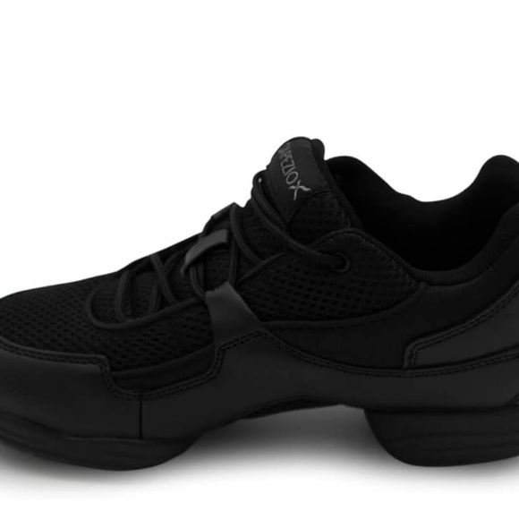 Capezio Men's Black Mesh Sneakers - Picture 5 of 12